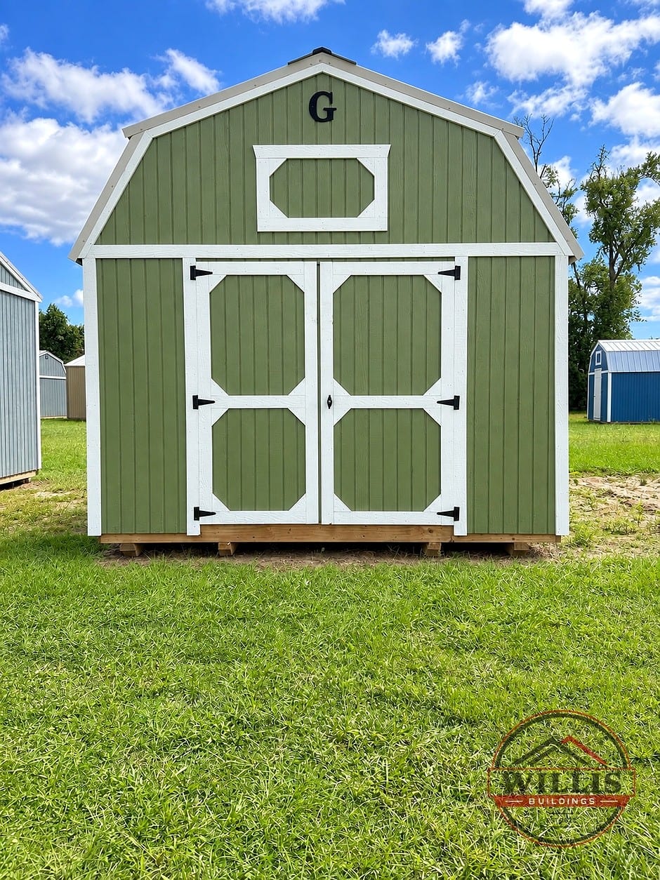 12x24 Lofted Barn at Willis Buildings