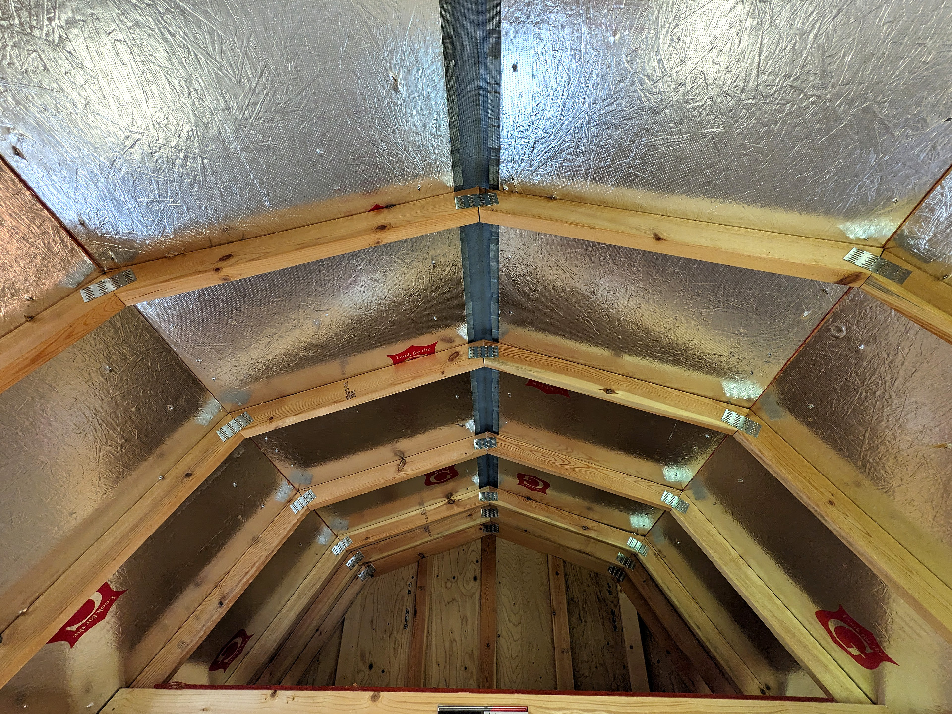 8x12 Lofted Barn at Graceland Storage Sheds and Buildings of Kingsland