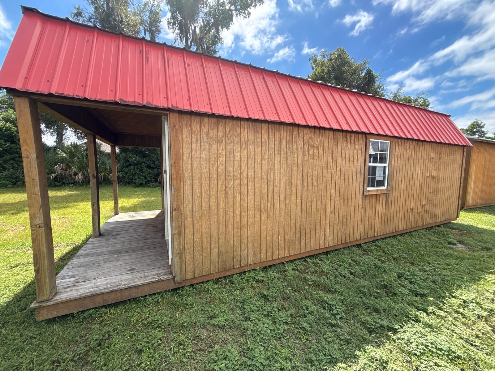 14x28 Lofted Barn Cabin at Willis Buildings