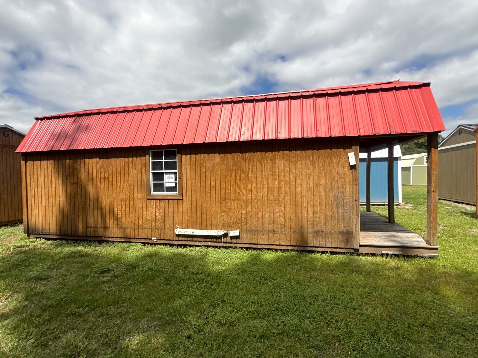 14x28 Lofted Barn Cabin at Willis Buildings