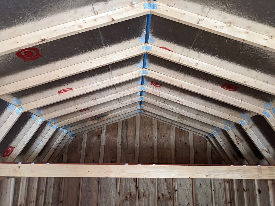 14x36 Lofted Barn Cabin at Graceland Storage Sheds and Buildings of Kingsland