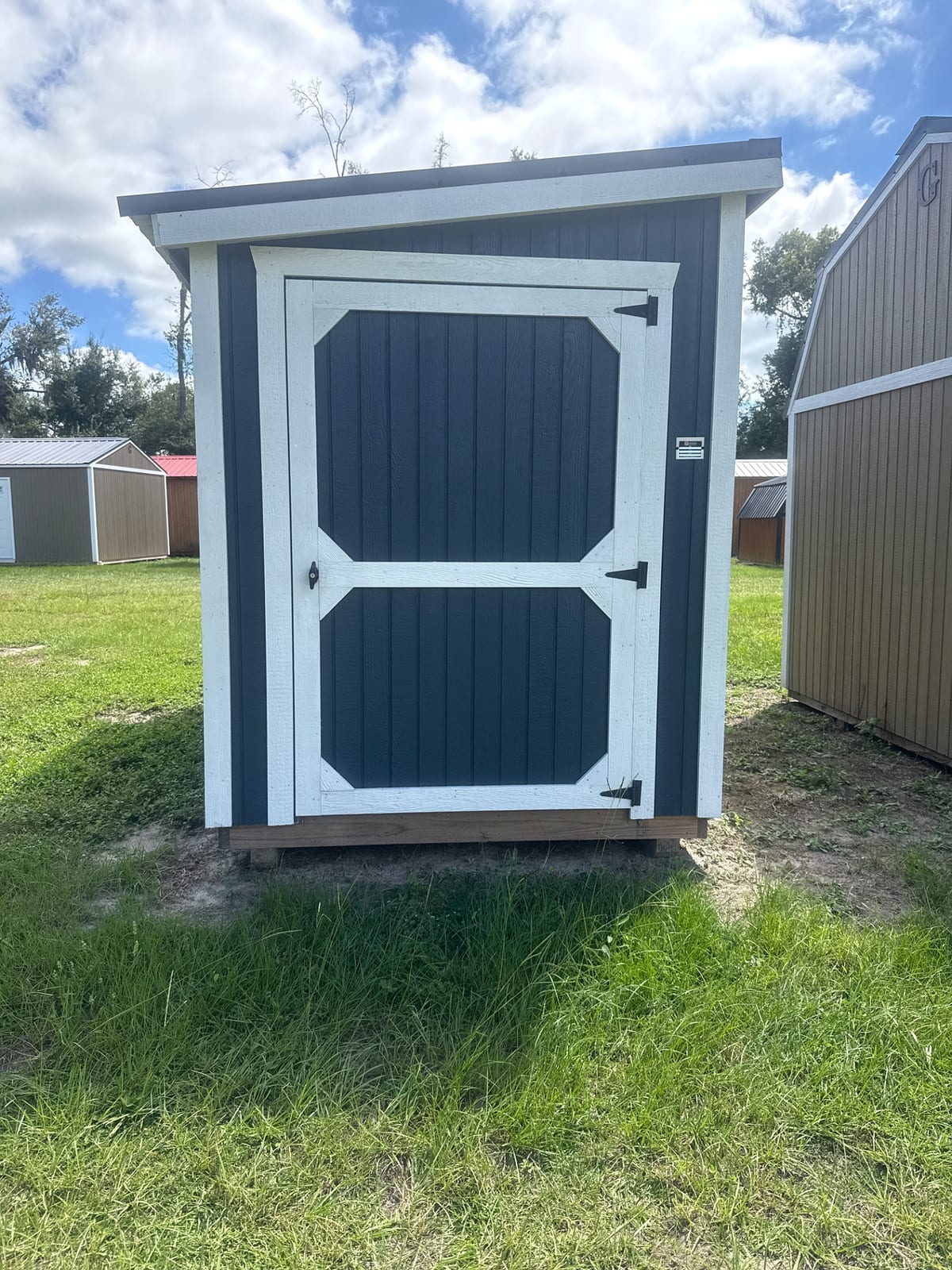 6x12 Mini Shed at Moultrie Lot- Willis Buildings
