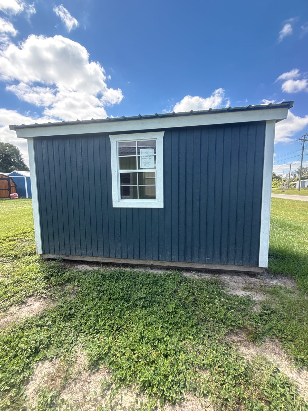 6x12 Mini Shed at Willis Buildings