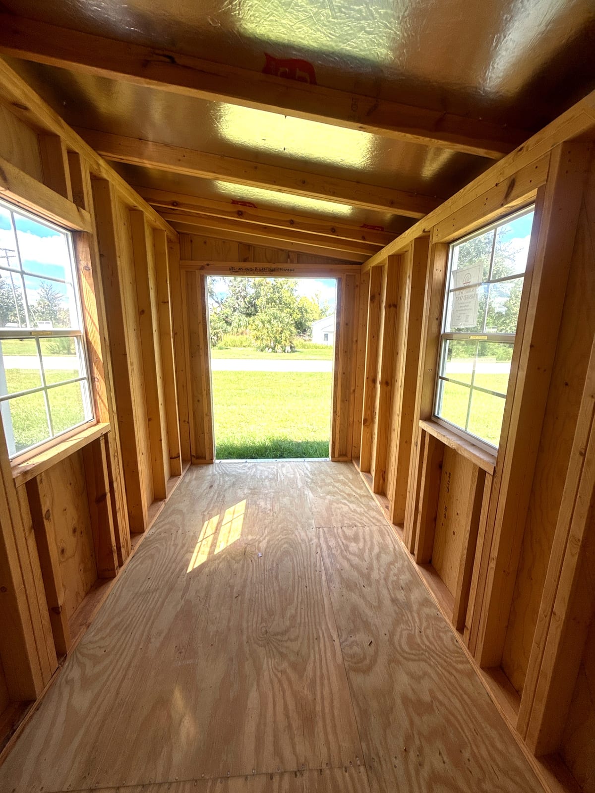6x12 Mini Shed at Willis Buildings