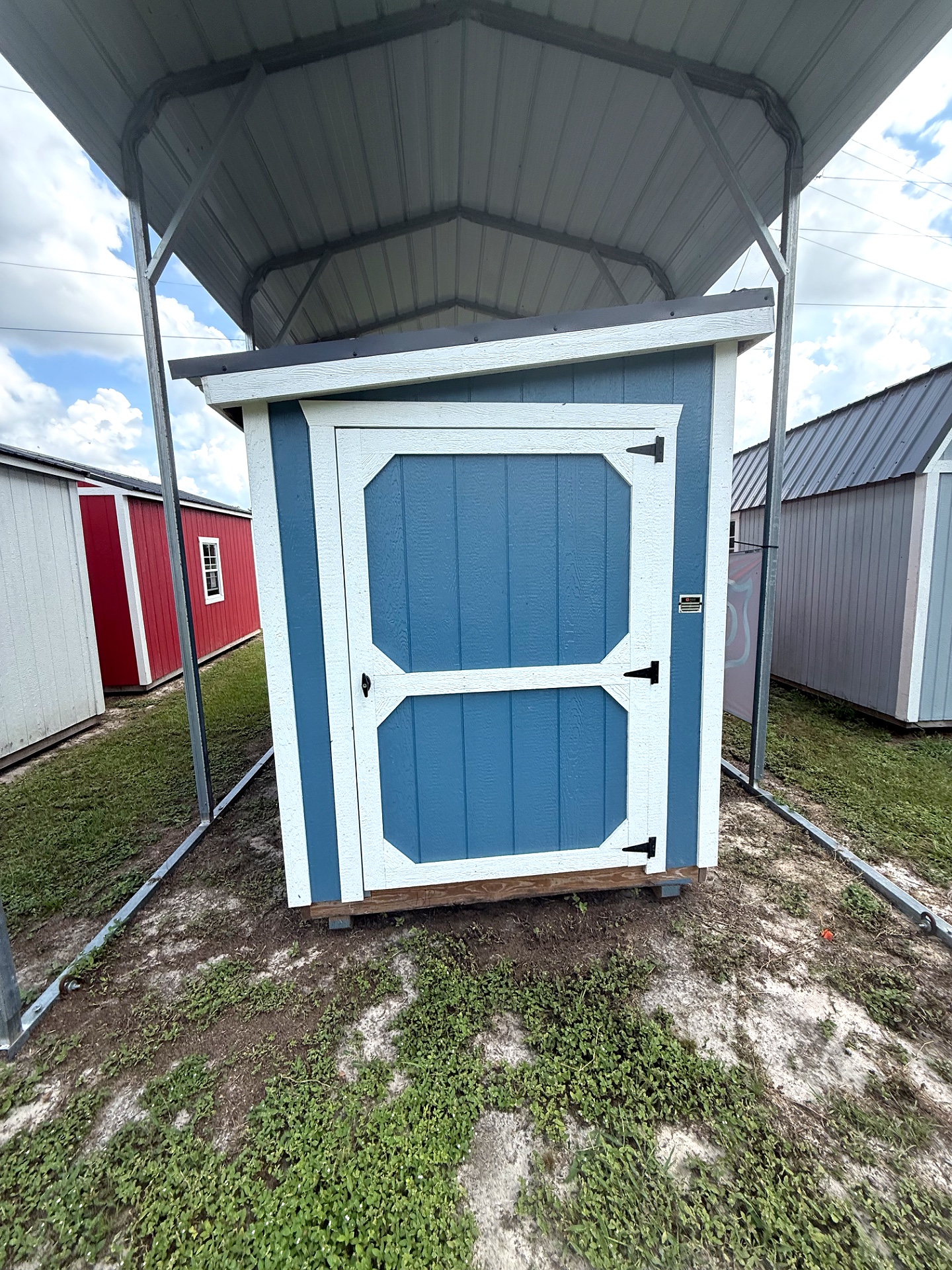6x12 Mini Shed at Moultrie Lot- Willis Buildings