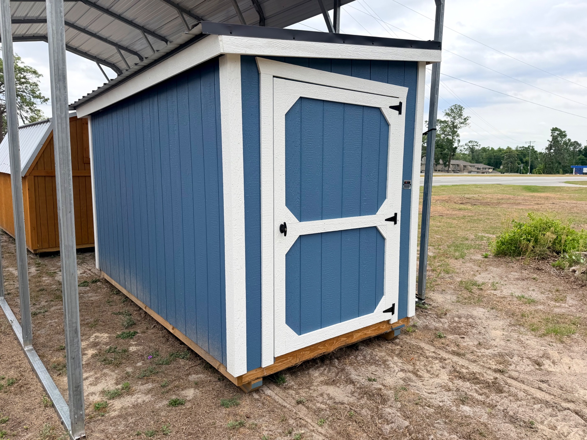 6x12 Mini Shed at Moultrie Lot- Willis Buildings