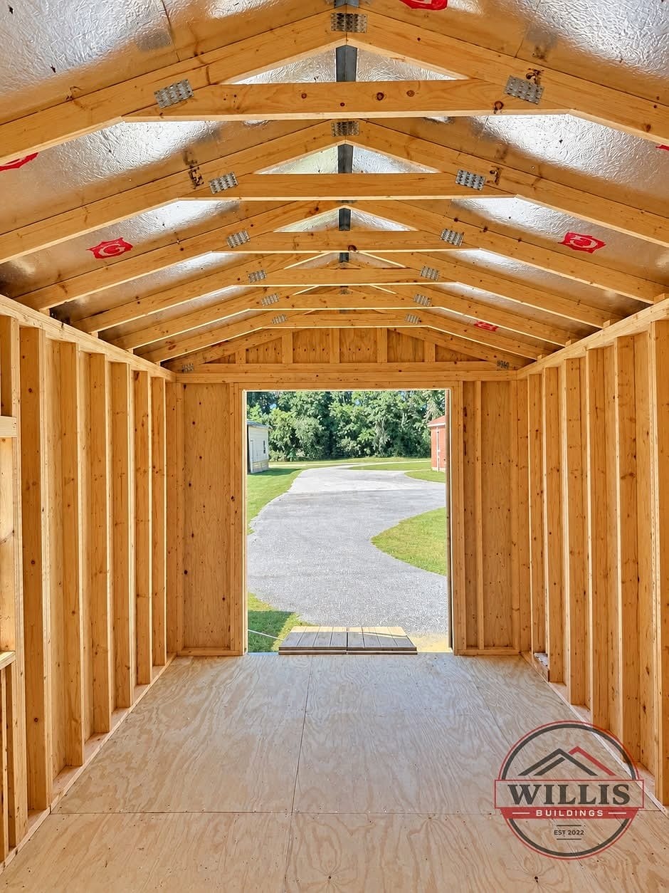6x12 Mini Shed at Willis Buildings