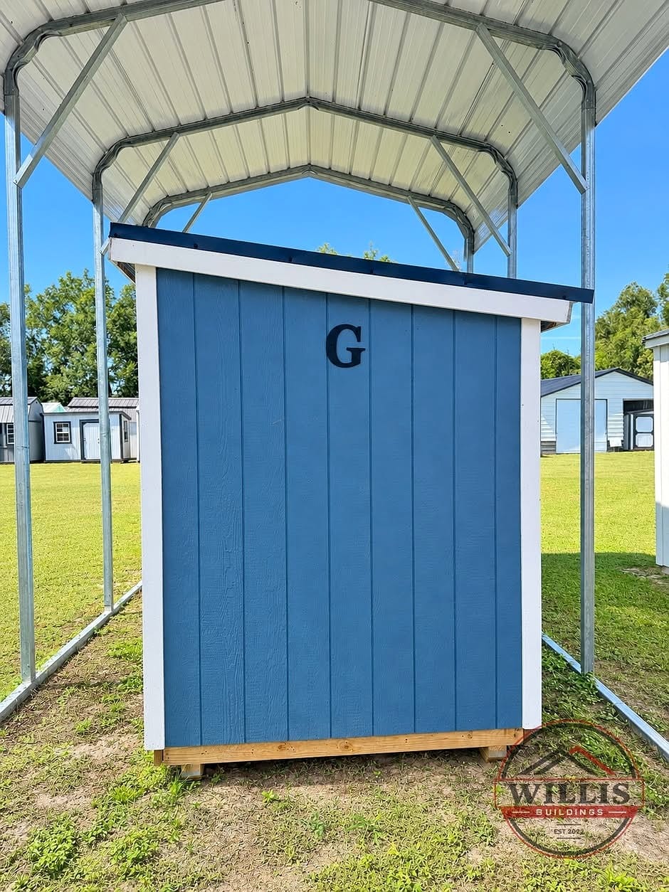 6x12 Mini Shed at Willis Buildings