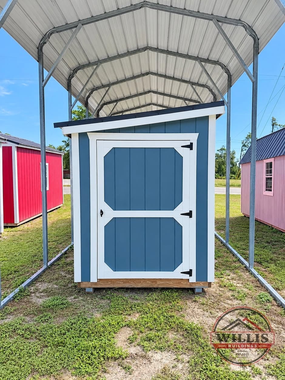 6x12 Mini Shed at Willis Buildings