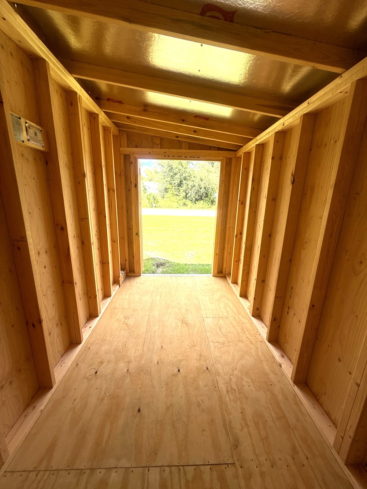 6x12 Mini Shed at Willis Buildings