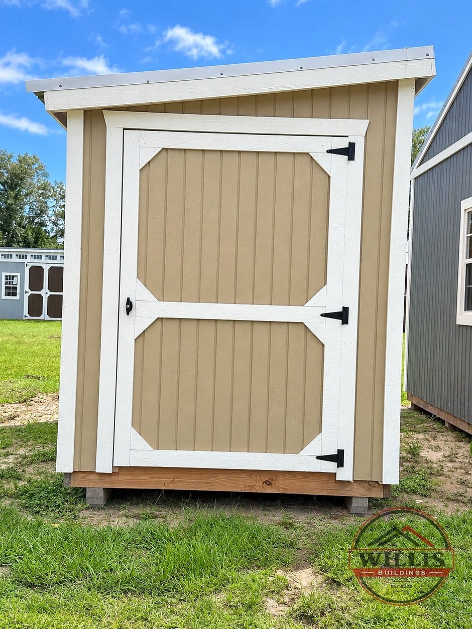 6x12 Mini Shed at Willis Buildings