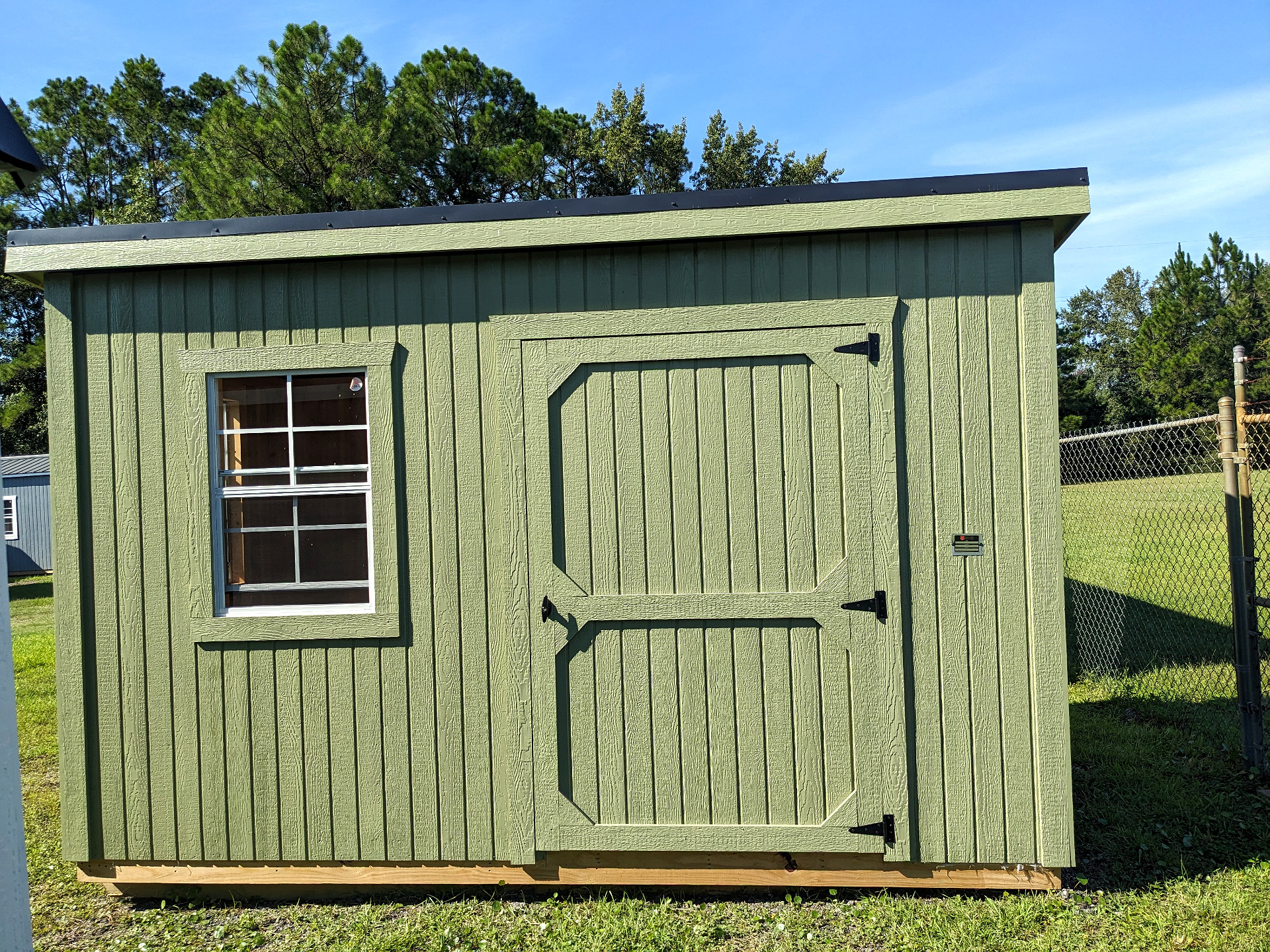6x12 Mini Shed at Graceland Storage Sheds and Buildings of Kingsland