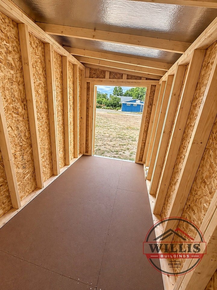 6x12 Mini Shed at Willis Buildings