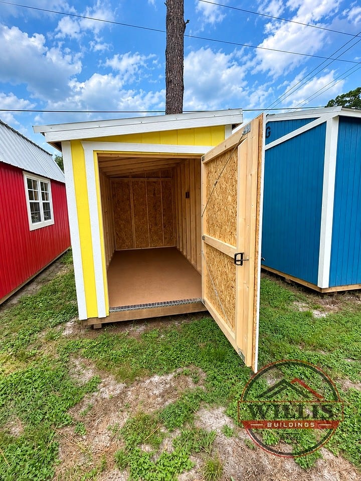 6x12 Mini Shed at Willis Buildings
