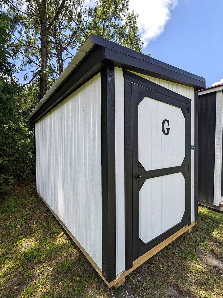 6x12 Mini Shed at Graceland Storage Sheds and Buildings of Kingsland