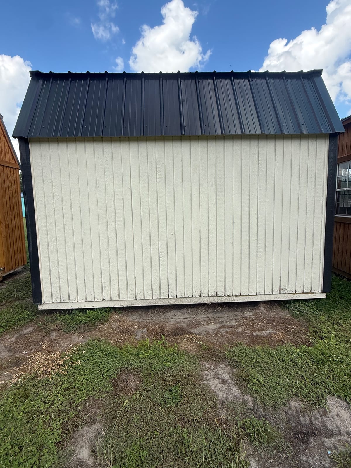 8x12 Side Lofted Barn at Willis Buildings