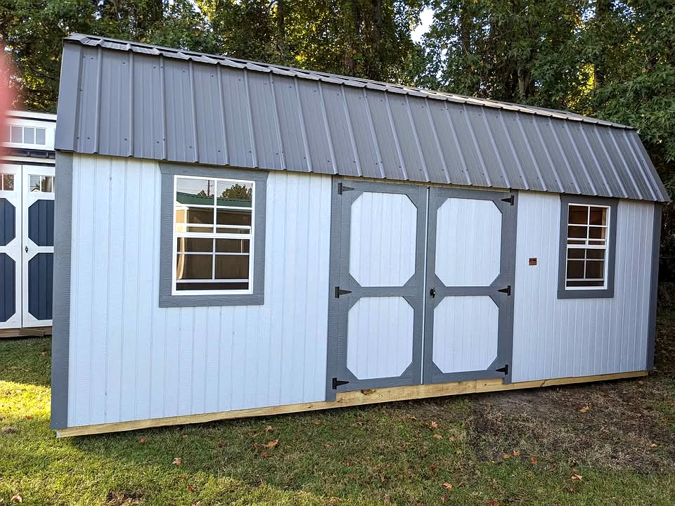 10x20 Side Lofted Barn at Graceland Storage Sheds and Buildings of Kingsland