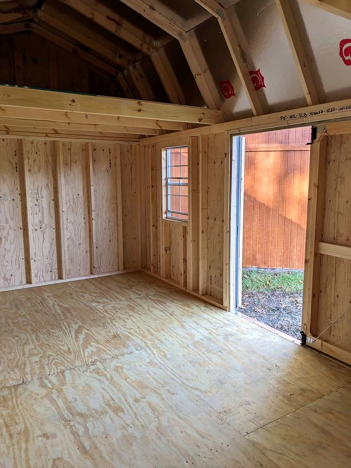 10x20 Side Lofted Barn at Graceland Storage Sheds and Buildings of Kingsland
