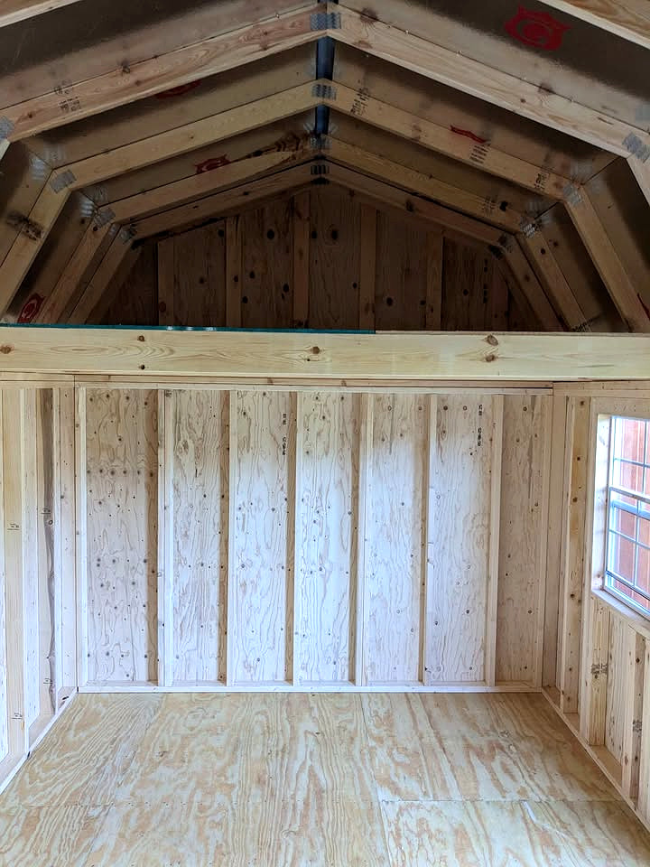 10x20 Side Lofted Barn at Graceland Storage Sheds and Buildings of Kingsland