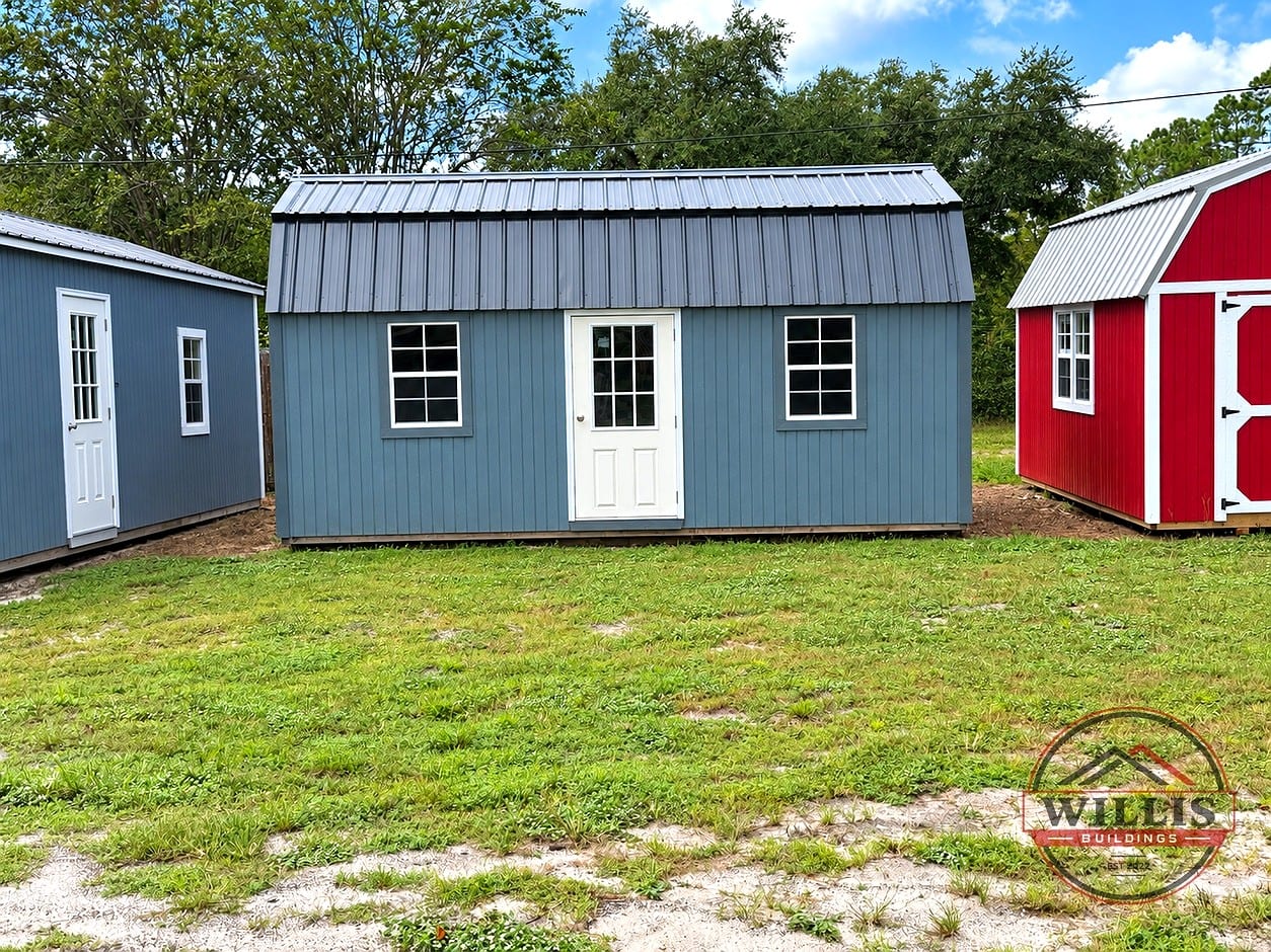12x20 Side Lofted Barn at Willis Buildings