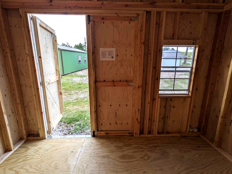 8x12 Urban Shed at Graceland Storage Sheds and Buildings of Kingsland