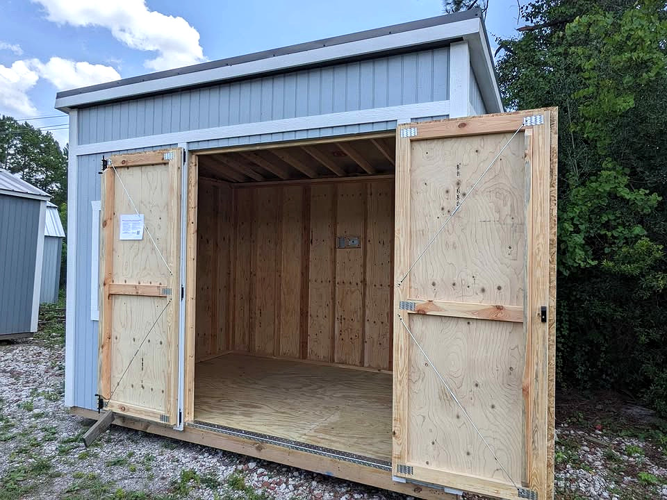 8x12 Urban Shed at Graceland Storage Sheds and Buildings of Kingsland