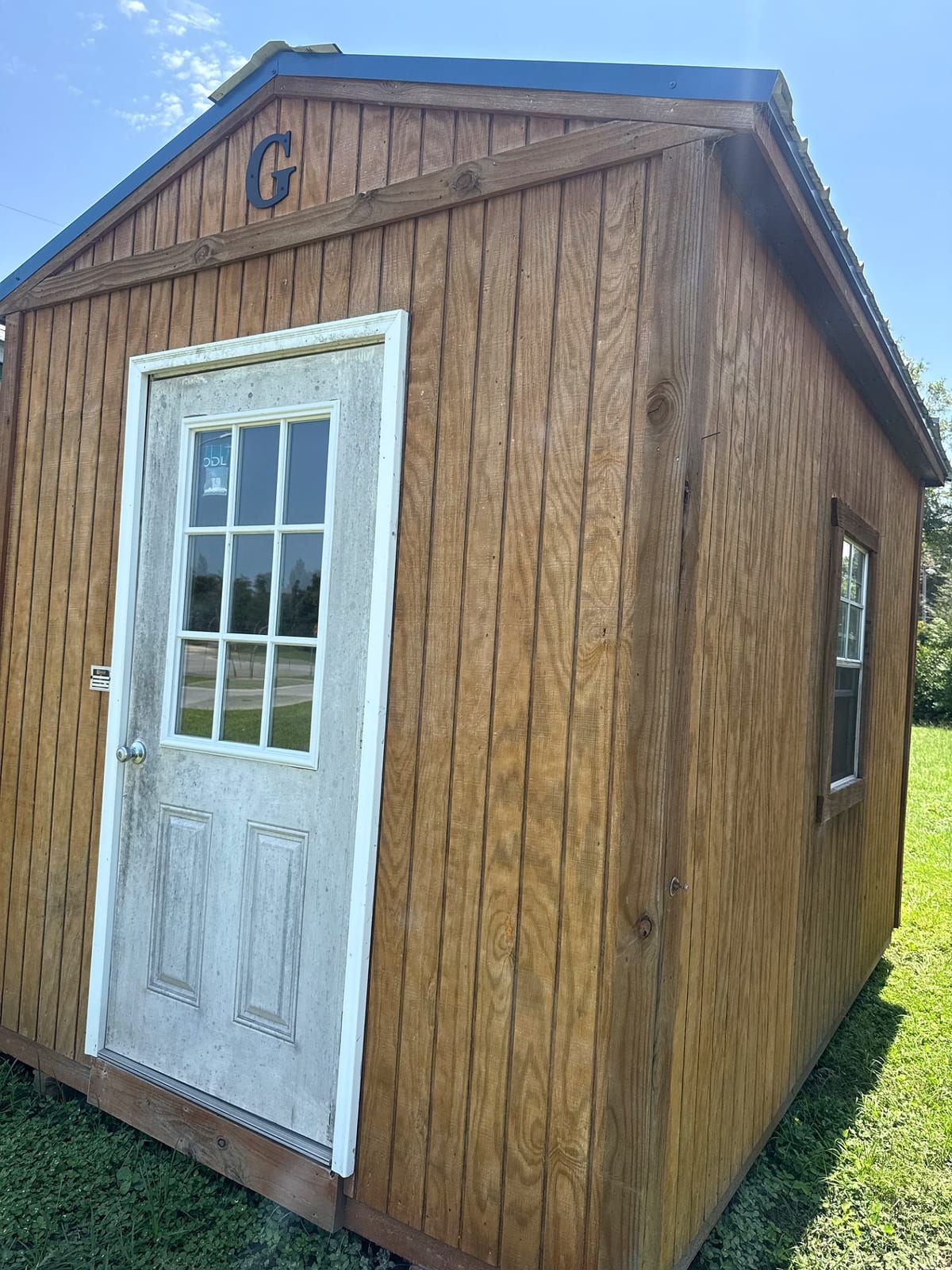 8x12 Utility Shed at Willis Buildings