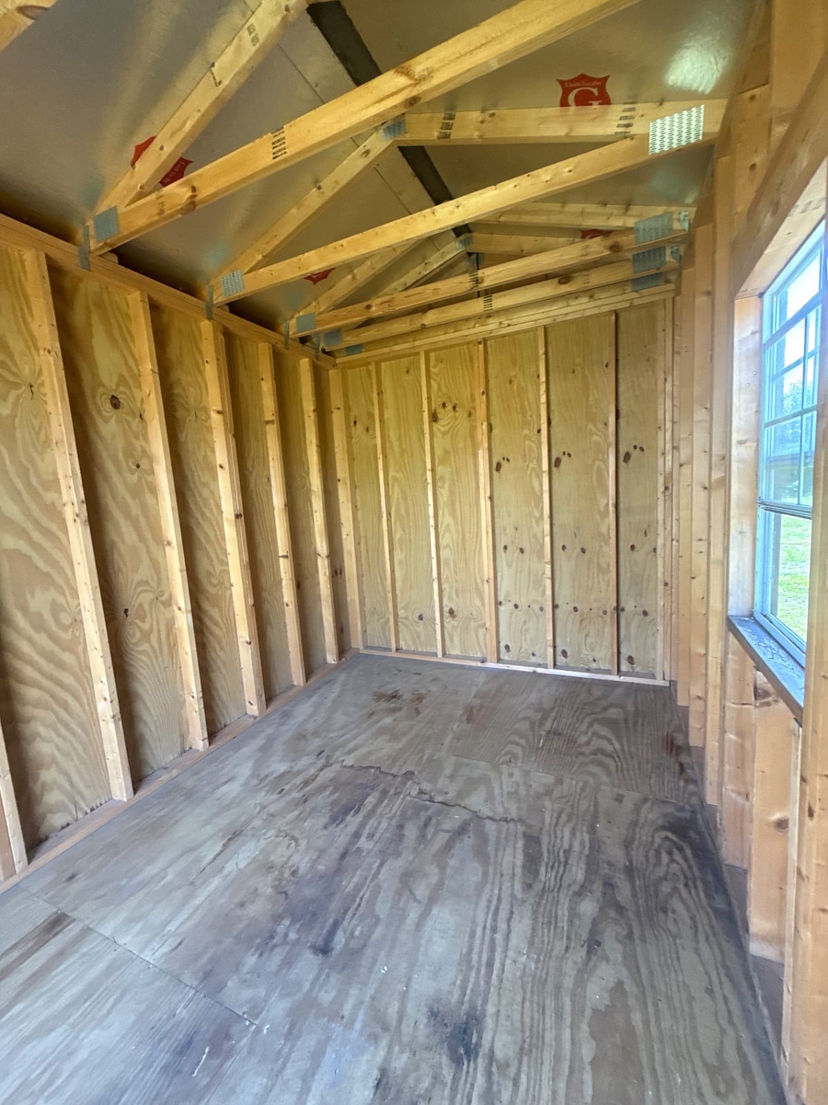8x12 Utility Shed at Willis Buildings