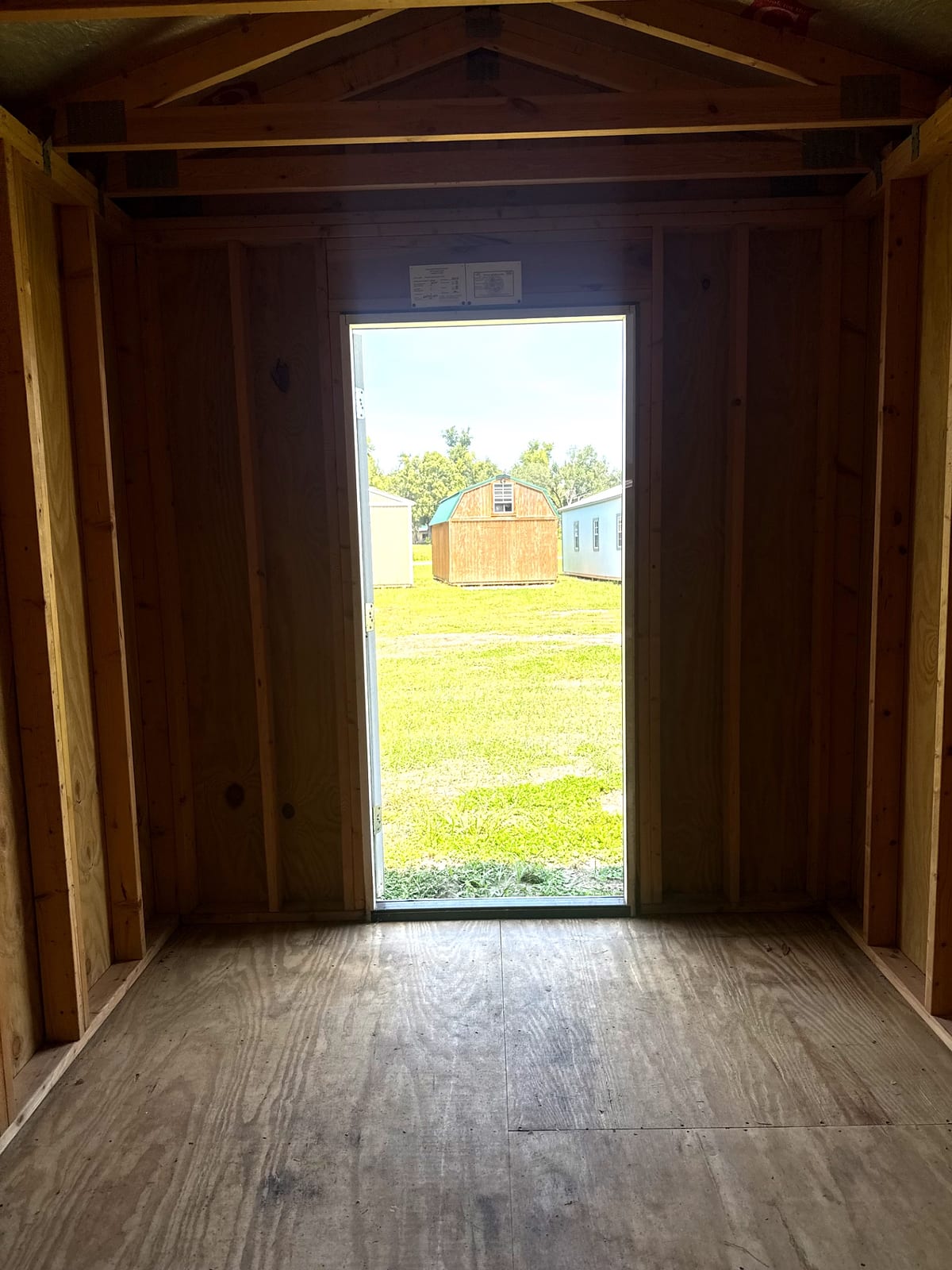 8x12 Utility Shed at Willis Buildings