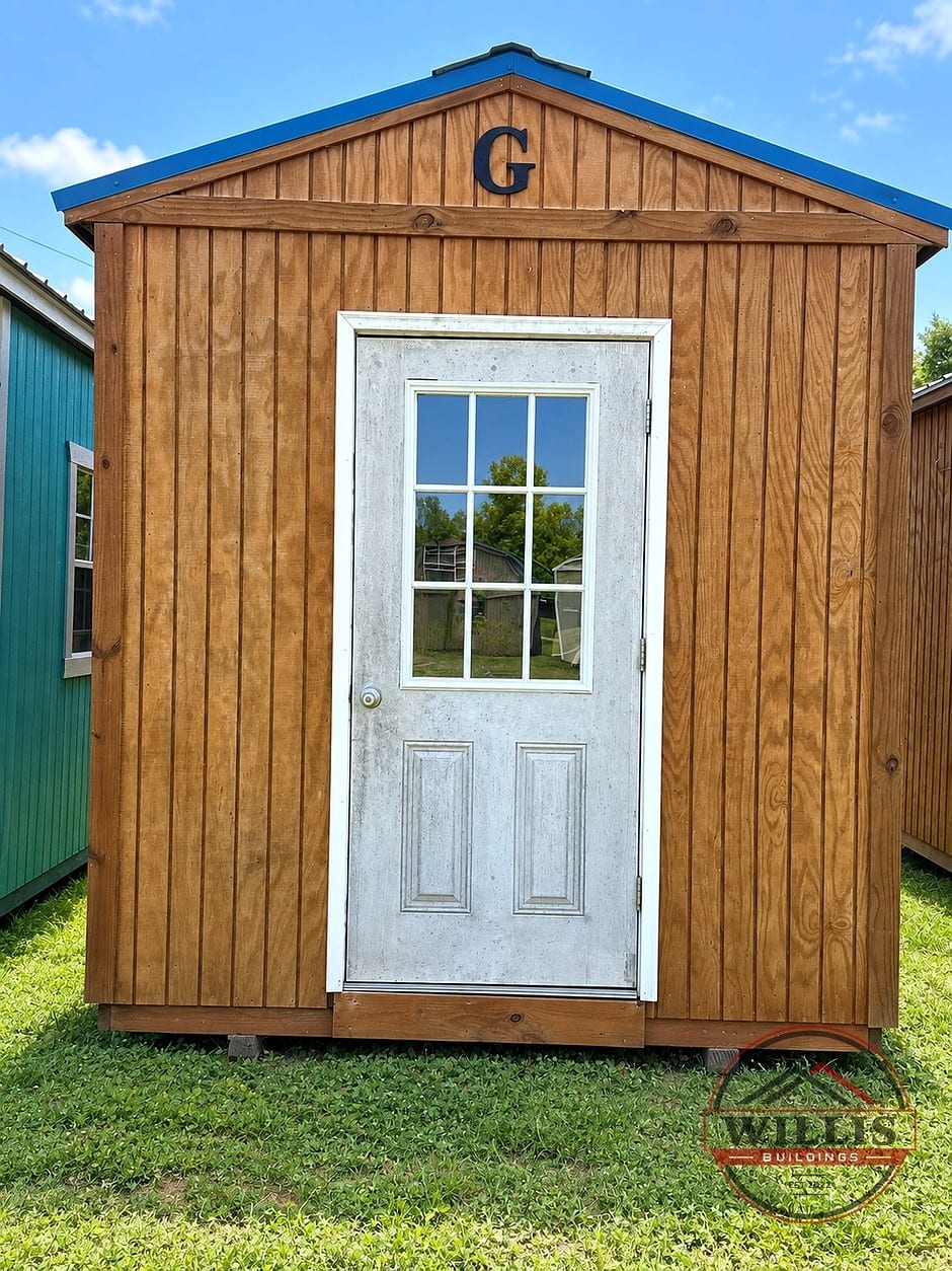 8x12 Utility Shed at Willis Buildings