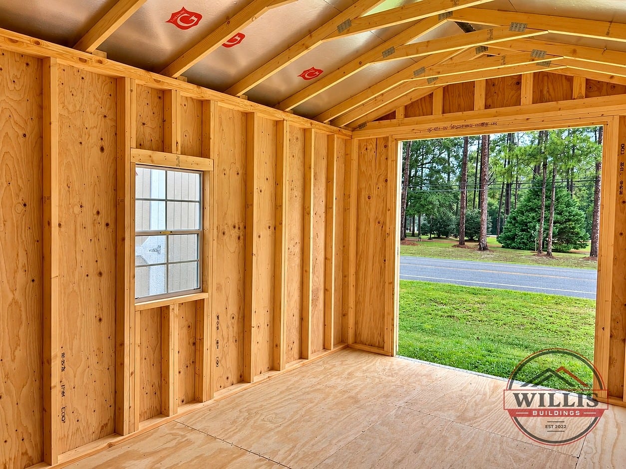 10x16 Utility Shed at Willis Buildings