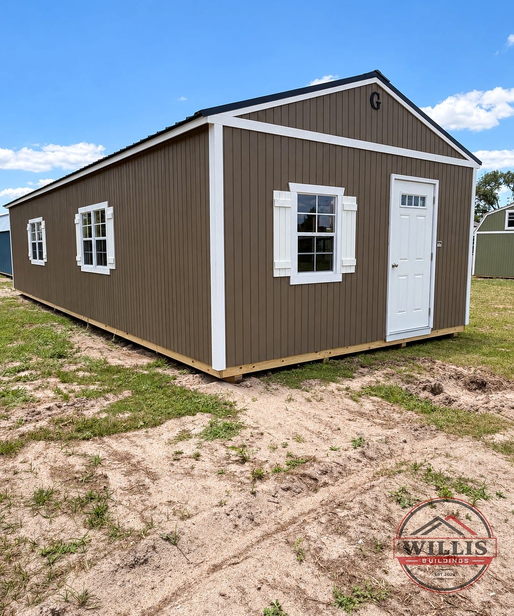 16x40 Utility Shed at Willis Buildings