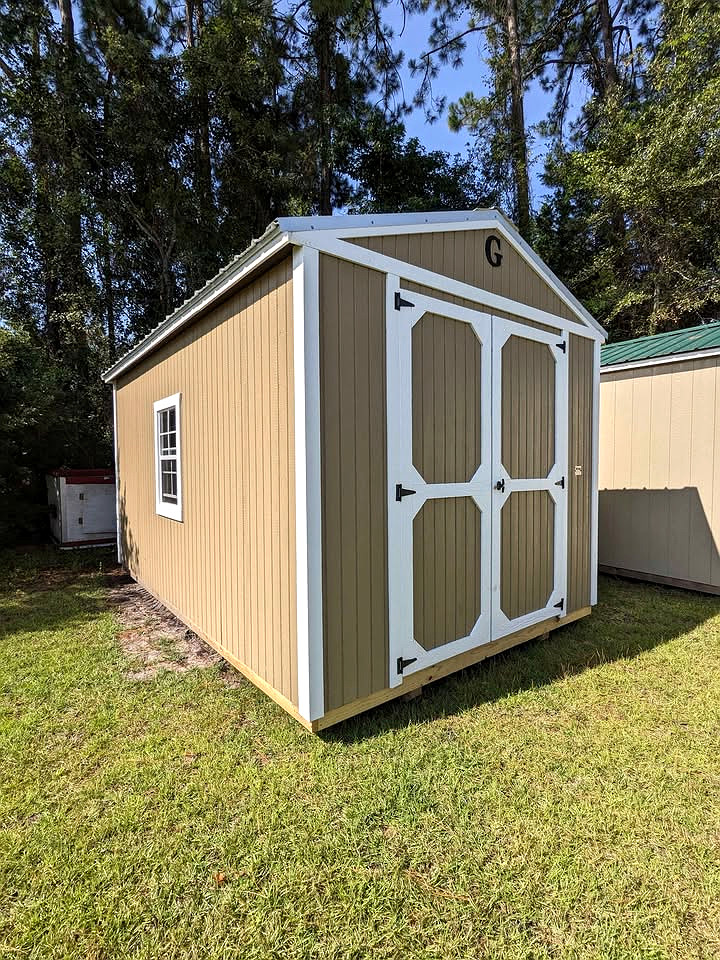 10x16 Utility Shed at Graceland Storage Sheds and Buildings of Kingsland
