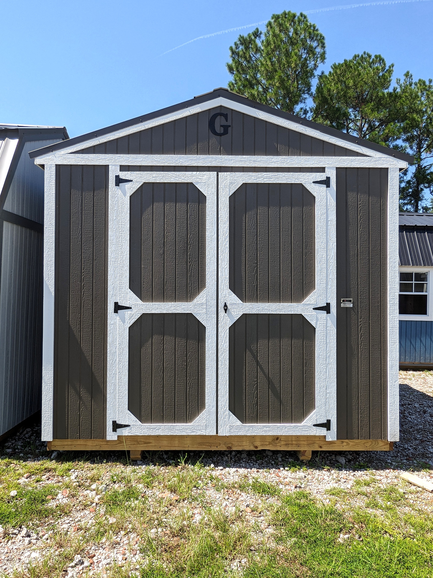 10x12 Utility Shed at Graceland Storage Sheds and Buildings of Kingsland