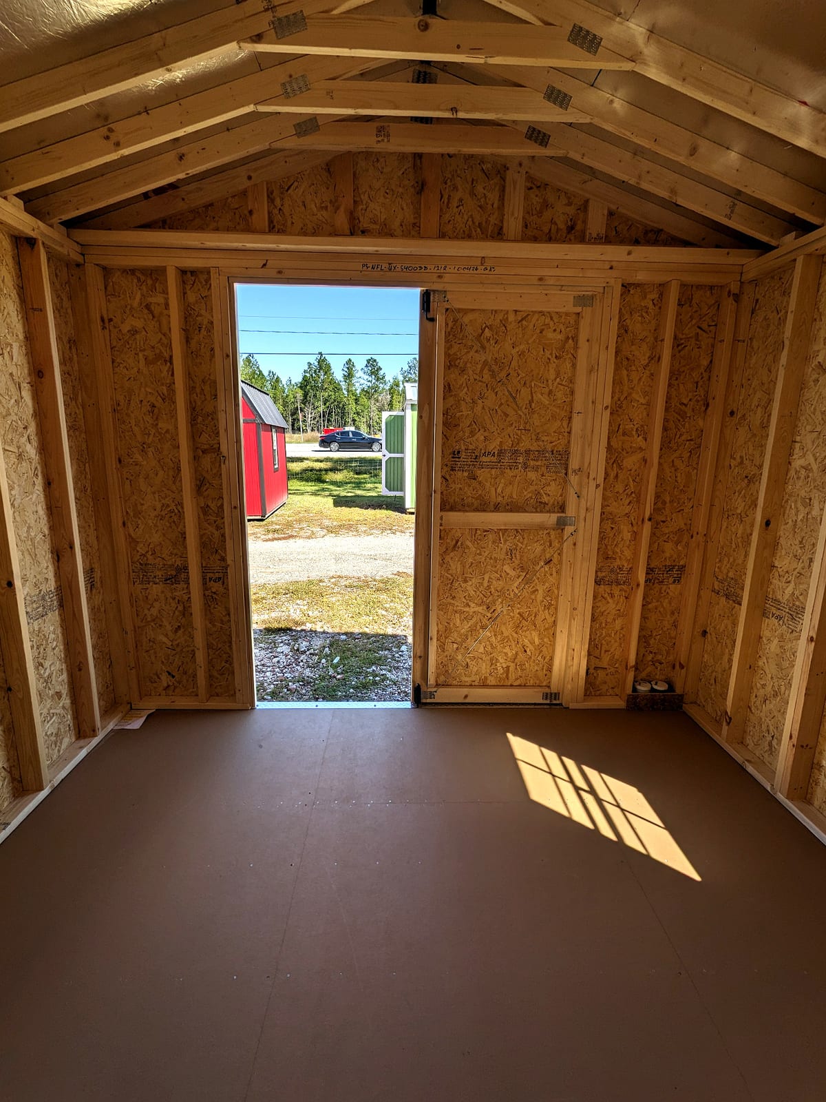12x12 Utility Shed at Graceland Storage Sheds and Buildings of Kingsland