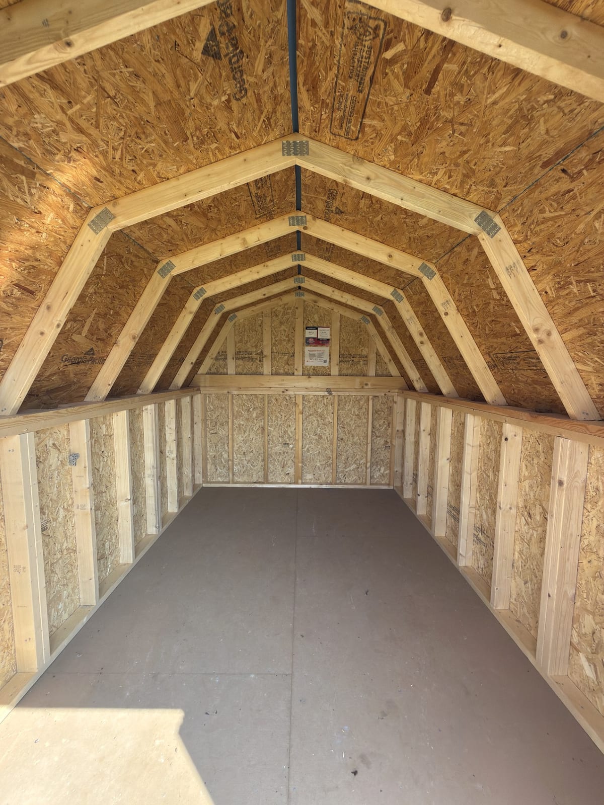8x12 Barn at Toler's Coastal Structures - Newport