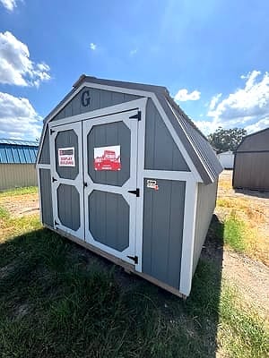 10x12 Barn at G&L Carports & Portable Buildings
