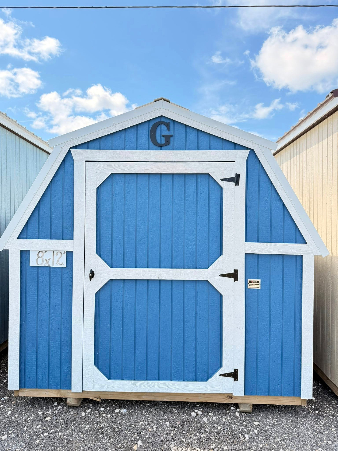 8x12 Barn at ACE Buildings - Graceland of Corpus Christi