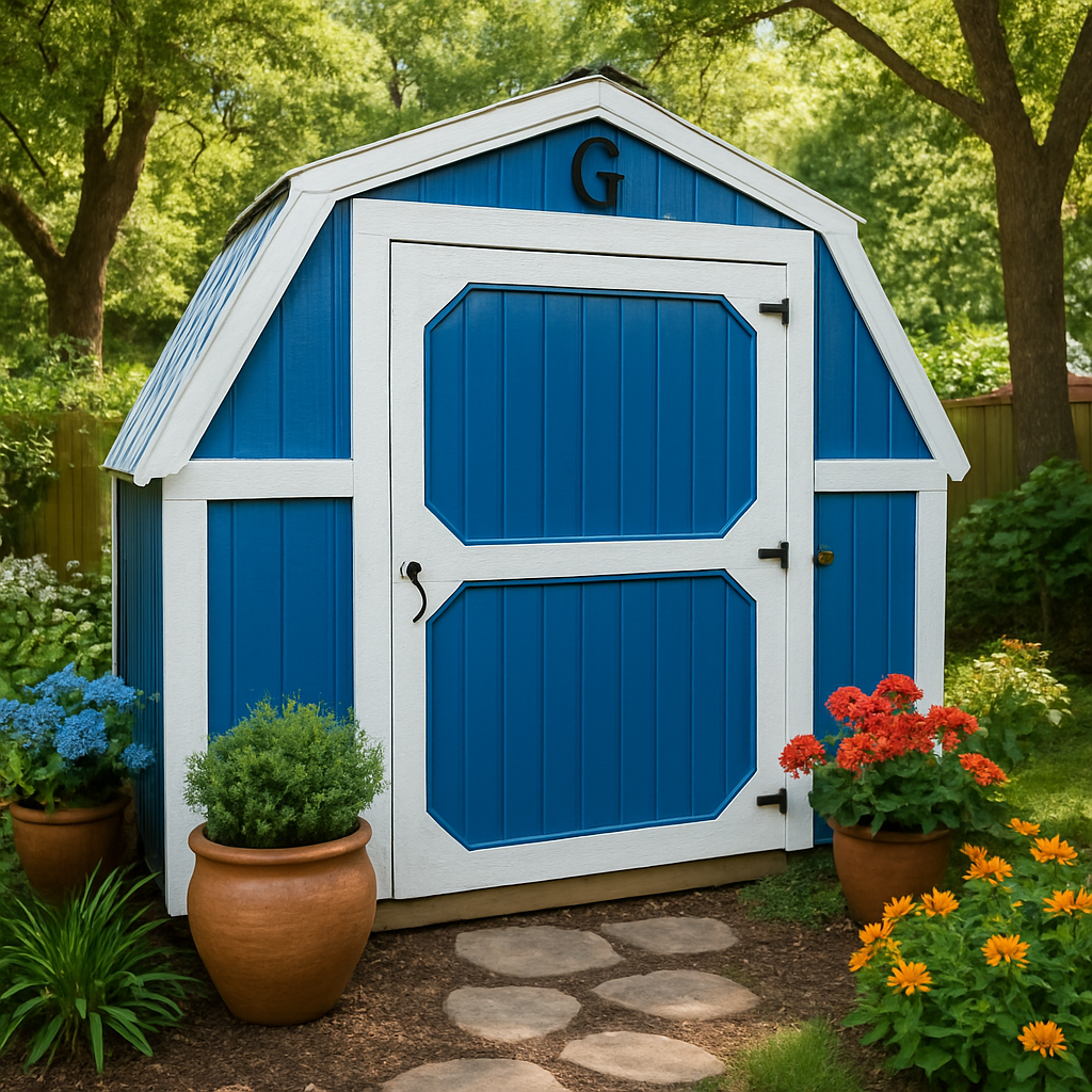 8x12 Barn at ACE Buildings - Graceland of Corpus Christi