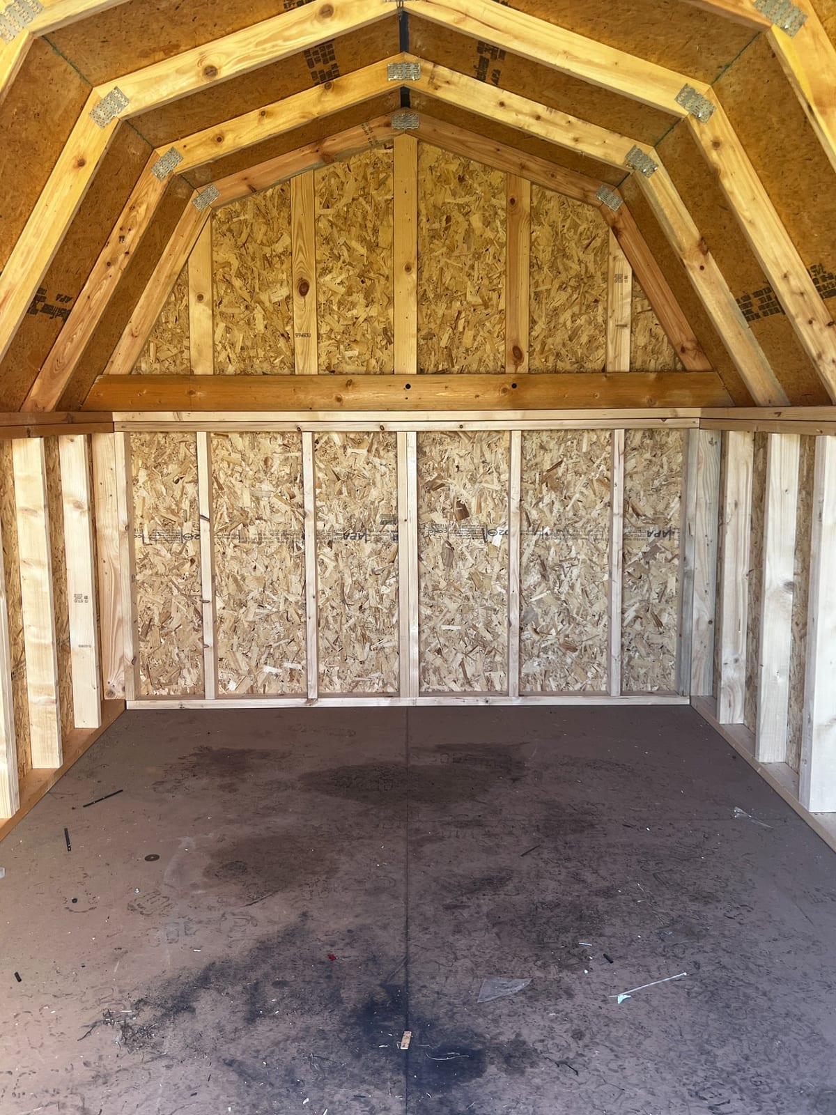8x12 Barn at Toler's Coastal Structures - Newport