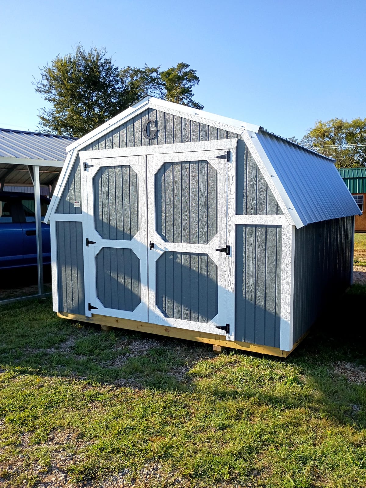 10x12 Barn at Jimmy's Portable Buildings of Savannah, TN