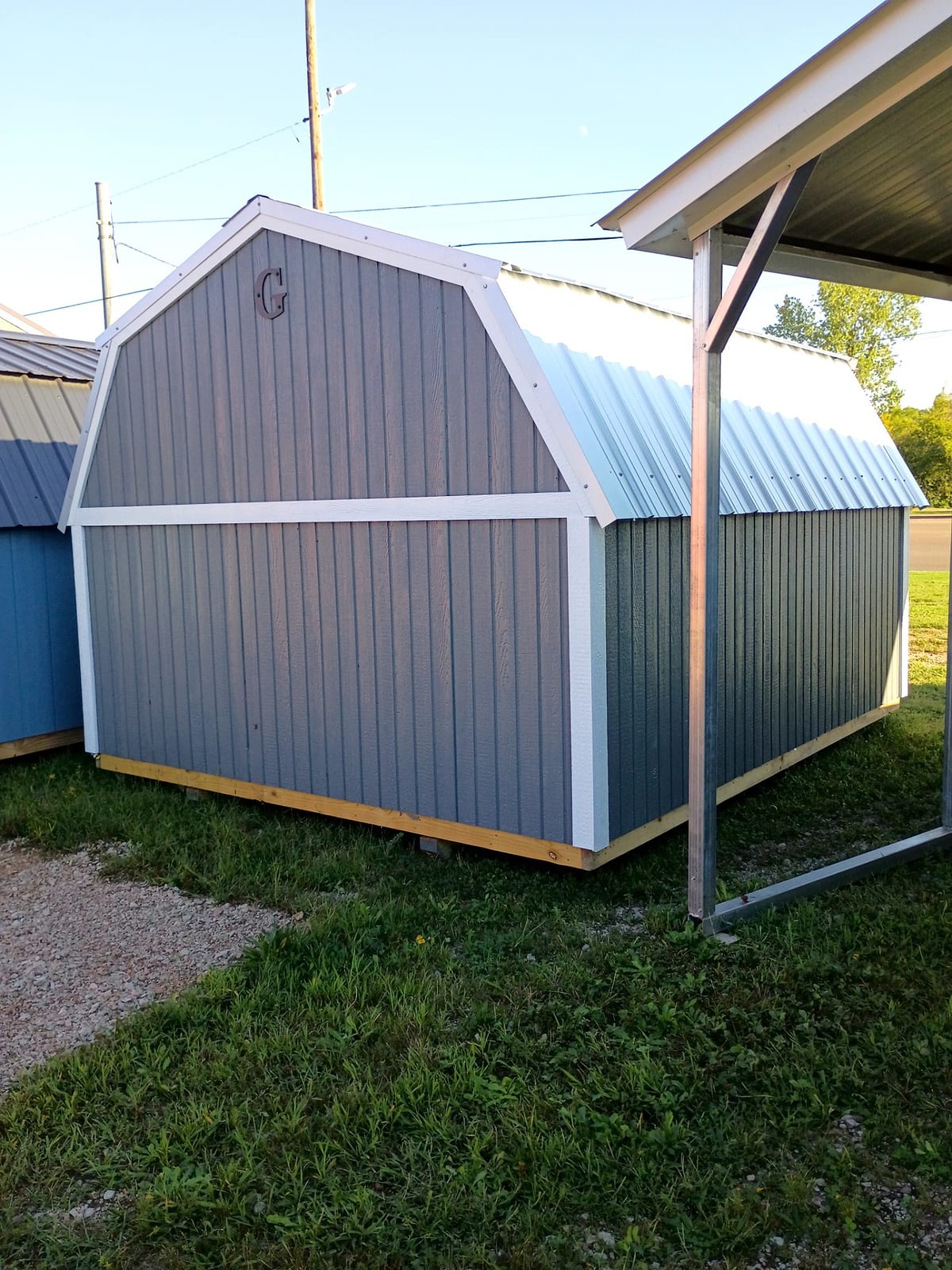 10x12 Barn at Jimmy's Portable Buildings of Savannah, TN