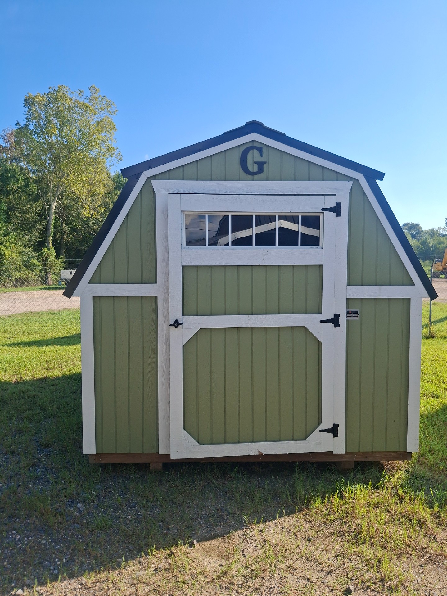 8x12 Barn at Kirbyville Lot - Essex Bros