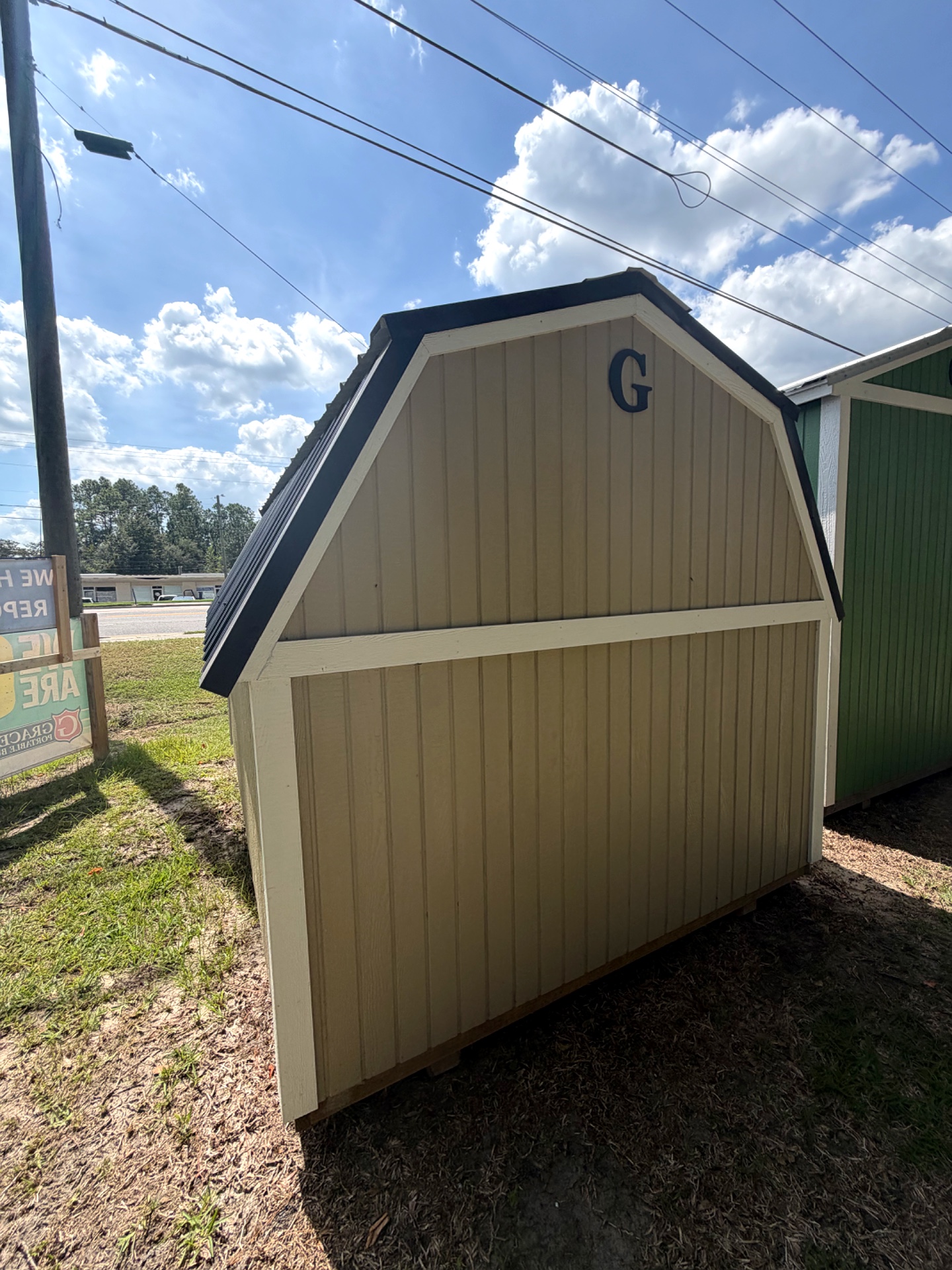 8x12 Barn at Willis Buildings