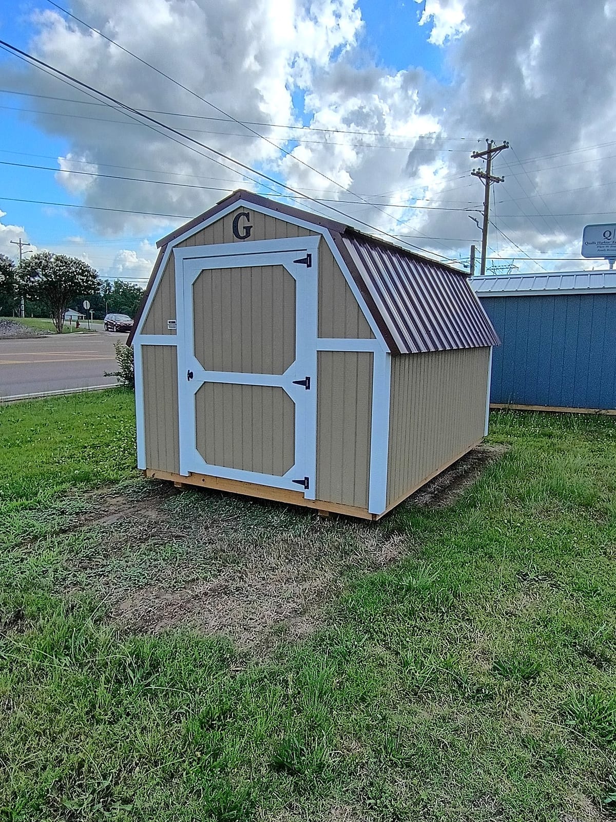 8x12 Barn at Jimmy's Portable Buildings of Savannah, TN