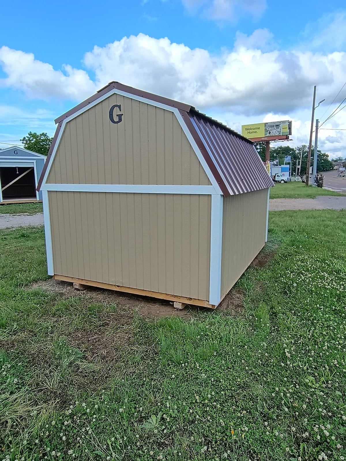 8x12 Barn at Jimmy's Portable Buildings of Savannah, TN