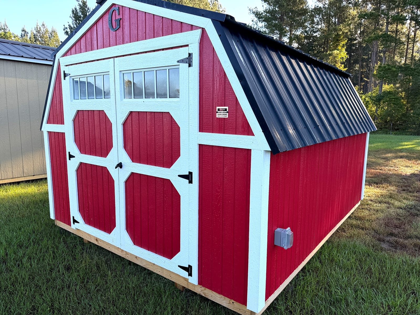 10x12 Barn at Southern Ag Equipment, LLC - Saint Francisville, Louisiana