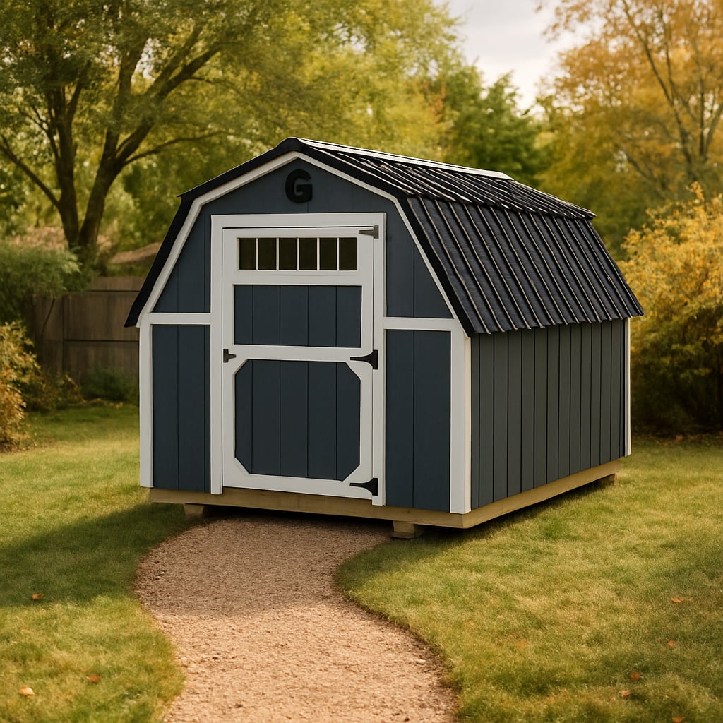 8x12 Barn at ACE Buildings - Graceland of Corpus Christi