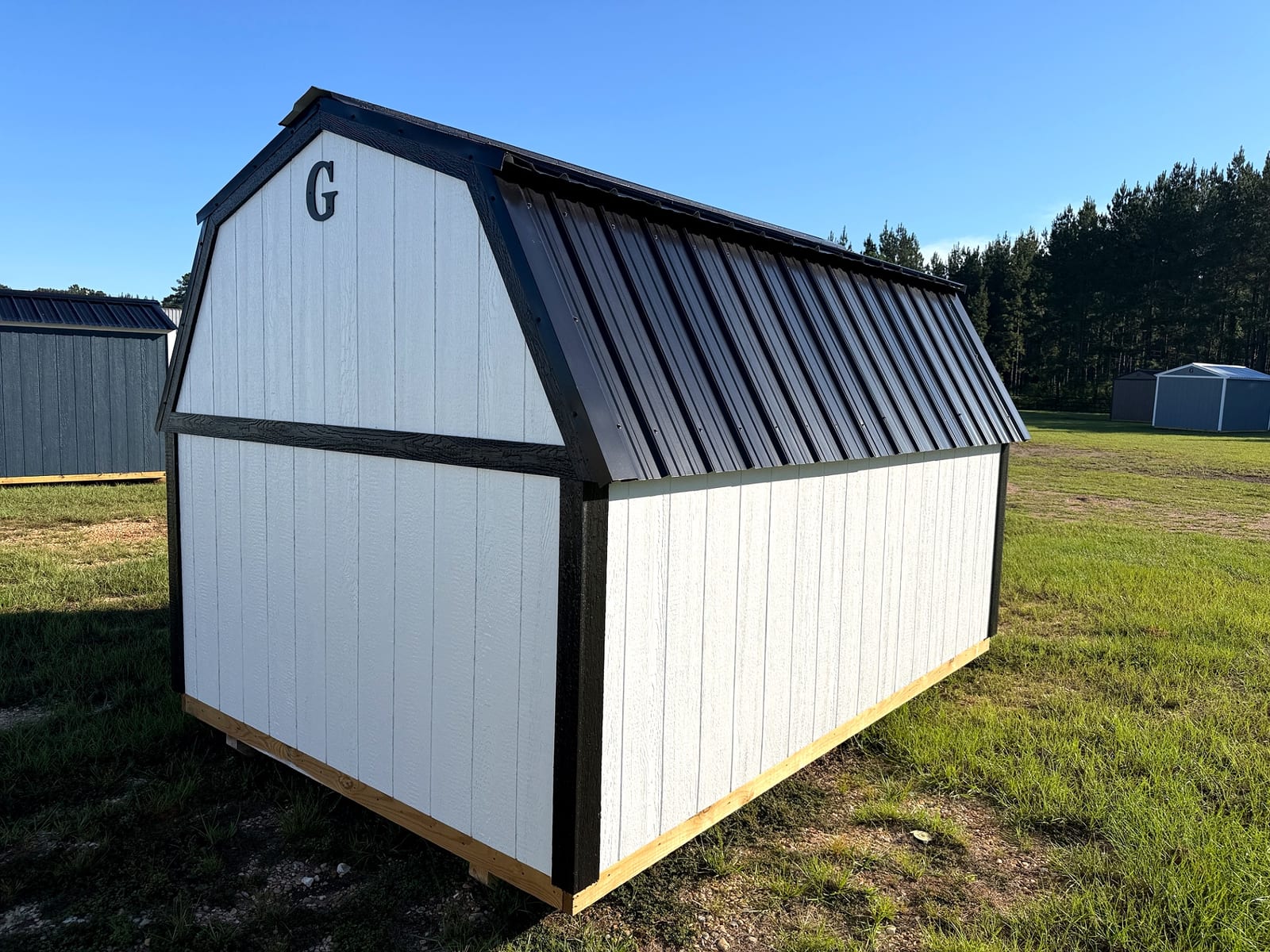 8x12 Barn at Southern Ag Equipment, LLC - Saint Francisville, Louisiana