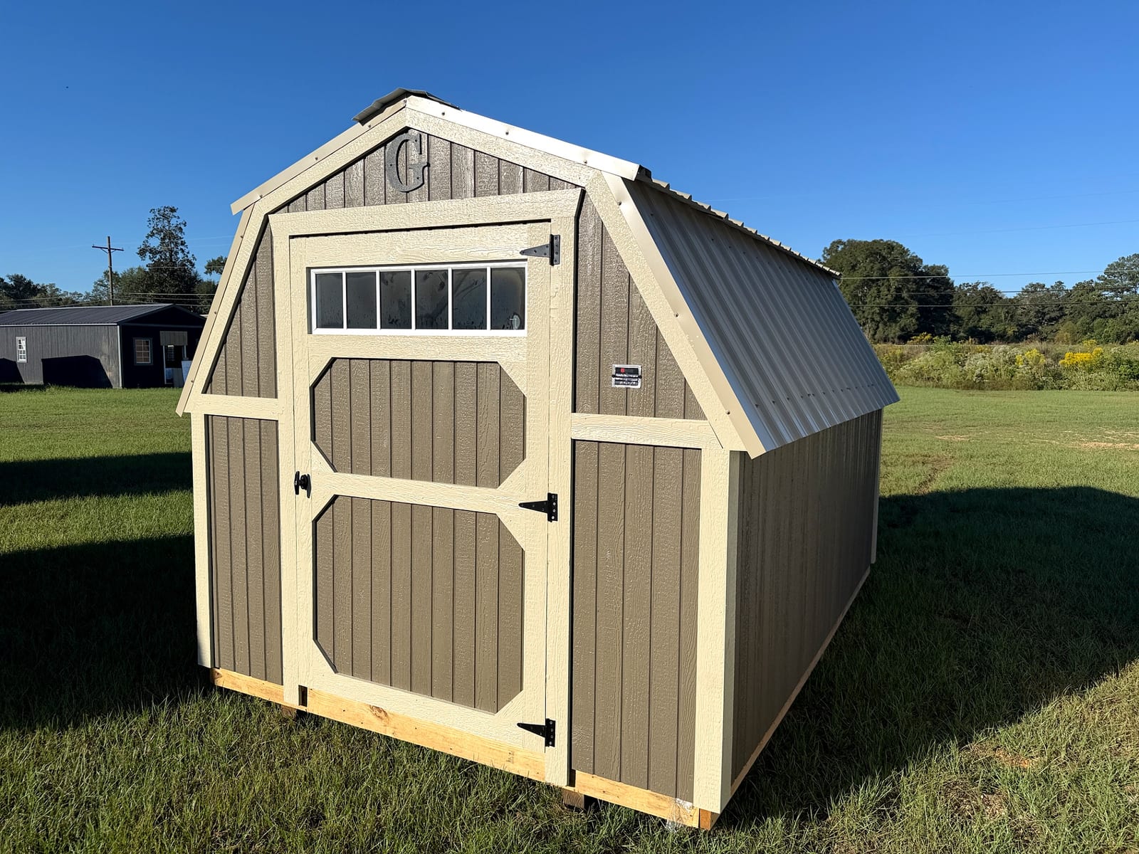 8x12 Barn at Southern Ag Equipment, LLC - Saint Francisville, Louisiana